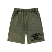 Mineral Wash Waffle Knit Shorts