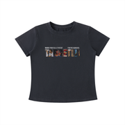 Once You're A Threat Wmns T-shirt