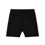 Targeted Athletics Women's High-Waisted Pocket Biker Shorts