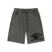 Mineral Wash Waffle Knit Shorts