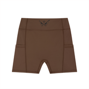 Targeted Athletics Women's High-Waisted Pocket Biker Shorts