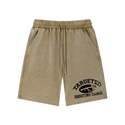 Mineral Wash Waffle Knit Shorts